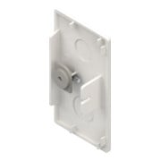 HKL Endstück rws 60x110 RAL9010 EG60110.3-2