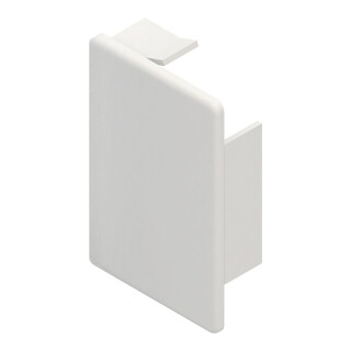 HKL Endstück ws 40x60 RAL9001 ES4060.6
