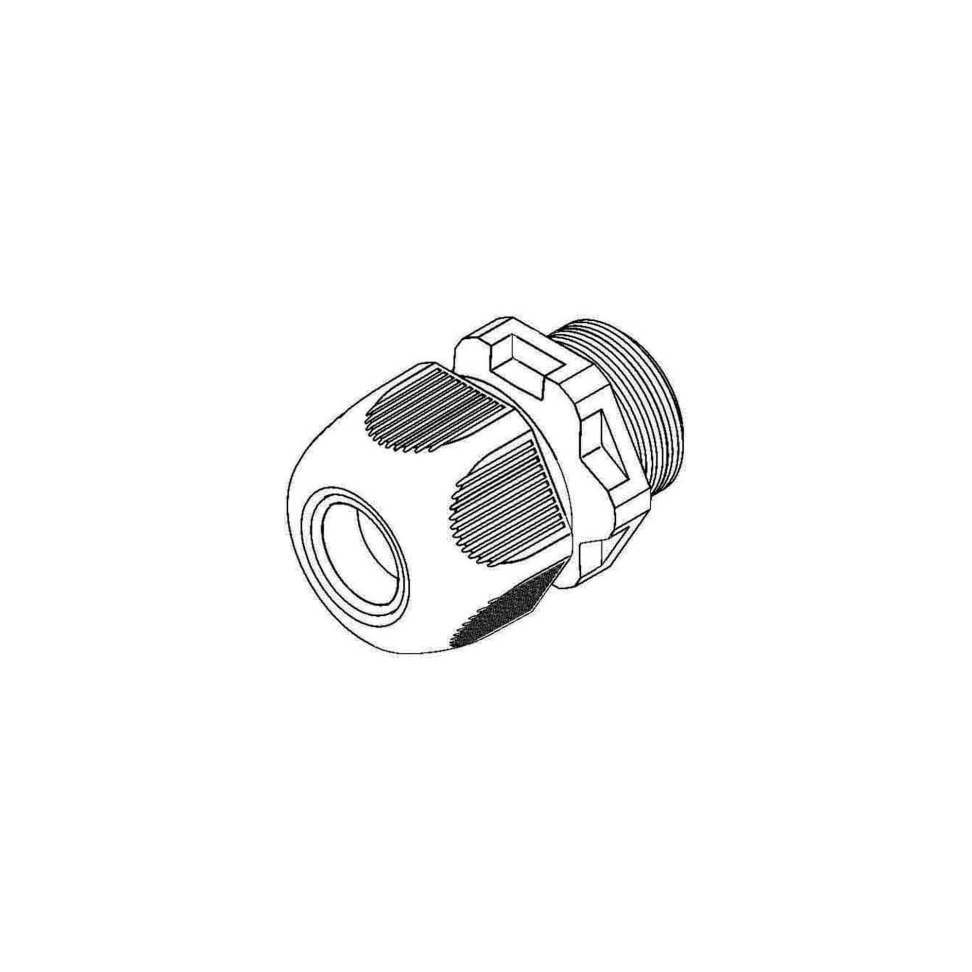 HKL Kabelverschraubung gr,D=10-16mm 350M25