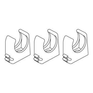 HKL RO-Clip-collier de serrage lgr M25 796.231