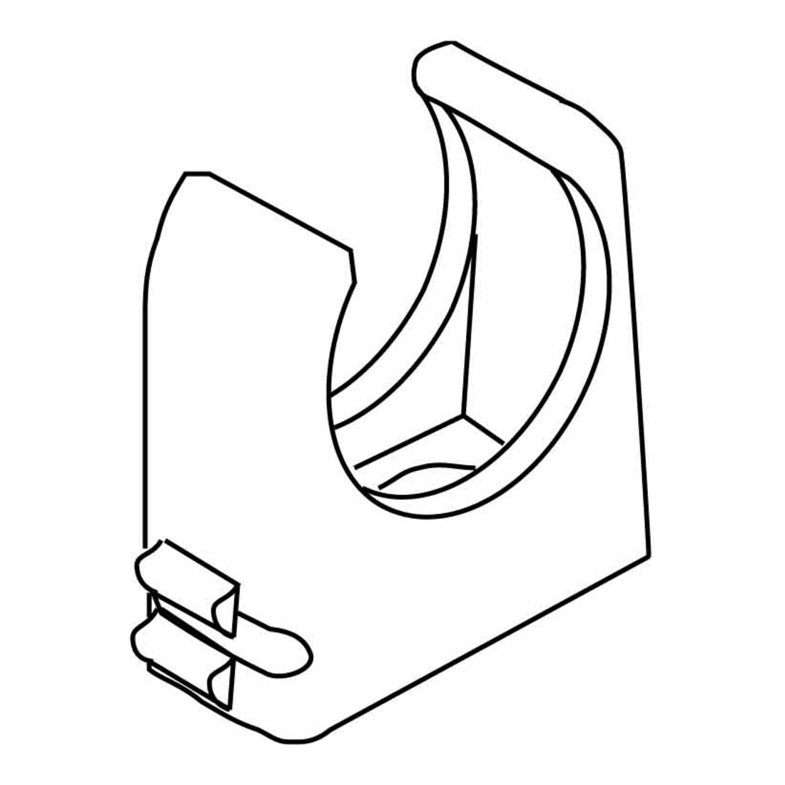 HKL RO-Clip-collier de serrage lgr M25 796.231