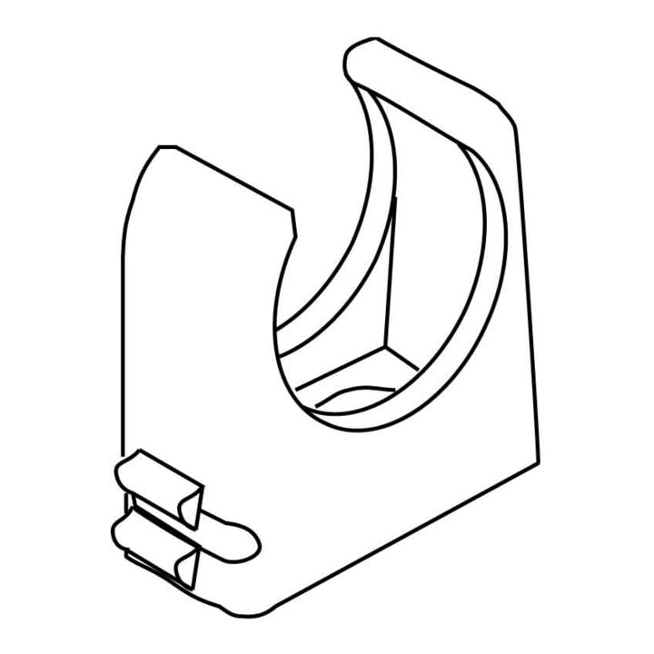 HKL RO-Clip-Rohrschelle lgr M20 796.130