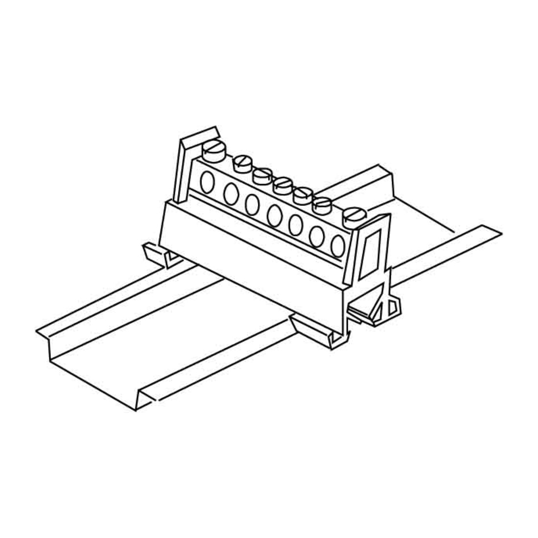 HKL Serre-câble PE 651S/7