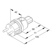 HKL Stecker 77-5