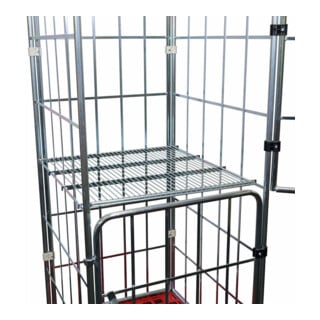 HMH Drahtgitterzwischenboden für rolltainer® 724 x 815 mm Cr 3 ohne AK einlegbar