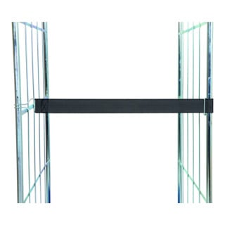 HMH Elastikspannband 50 x 520 mm schwarz 1 Drahthaken 1 Drahtöse