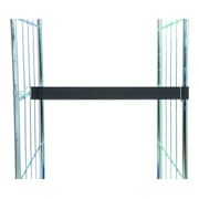 HMH Elastikspannband 50 x 520 mm schwarz 1 Drahthaken 1 Drahtöse-1
