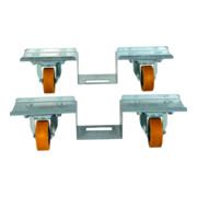 HMH Europaletten-Roller Set ø 100mm Alu PU-4