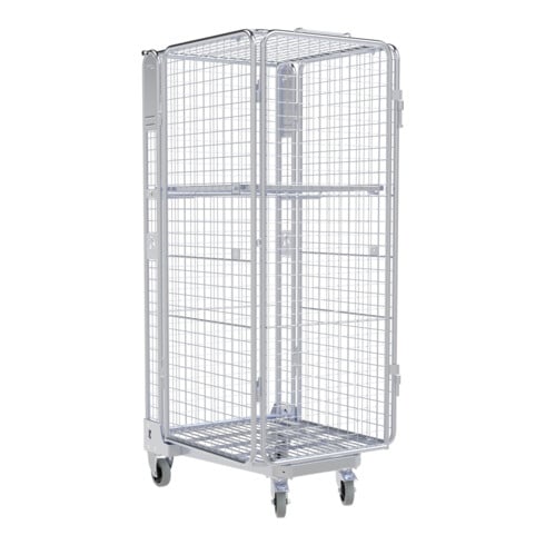 HMH nestainer® Anti-Diebstahl ADB 1600 ME KU 730 x 870 mm 5-seitig Cr 3
