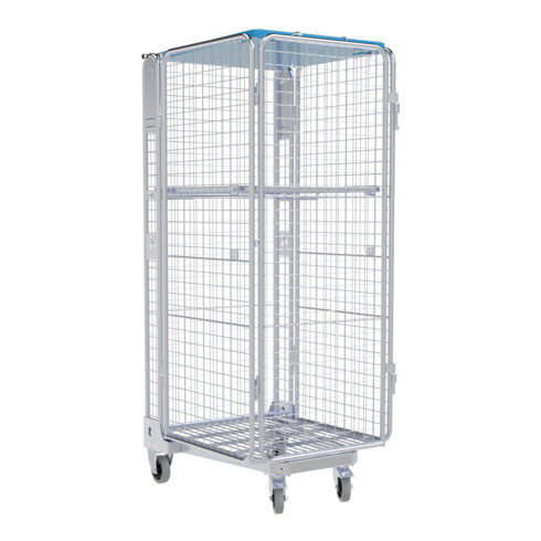 HMH nestainer® Anti-Diebstahl ADB 1600 ME KU 730 x 870 mm 5-seitig mit KU-Dach