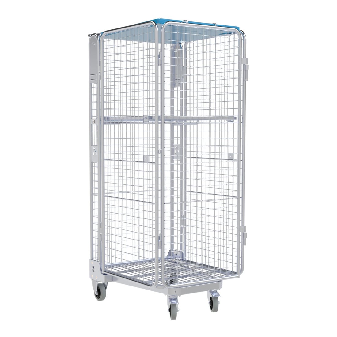 HMH nestainer® Anti-Diebstahl ADB 1600 ME KU 730 x 870 mm 5-seitig mit KU-Dach