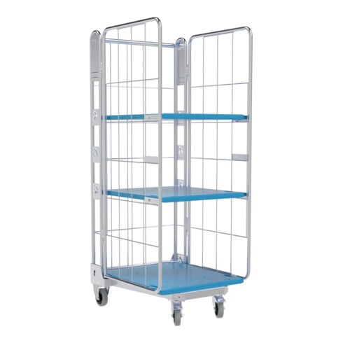 HMH nestainer® Behälter 1630 KU 730 x 845 mm 3-seitig 2 ZWB Cr 3 NT 195 mm