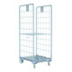 HMH nestainer® Behälter Ergo 1570 S light Bockrollengehäuse 667 x 800 mm 2-seitig Nesttiefe 180 mm
