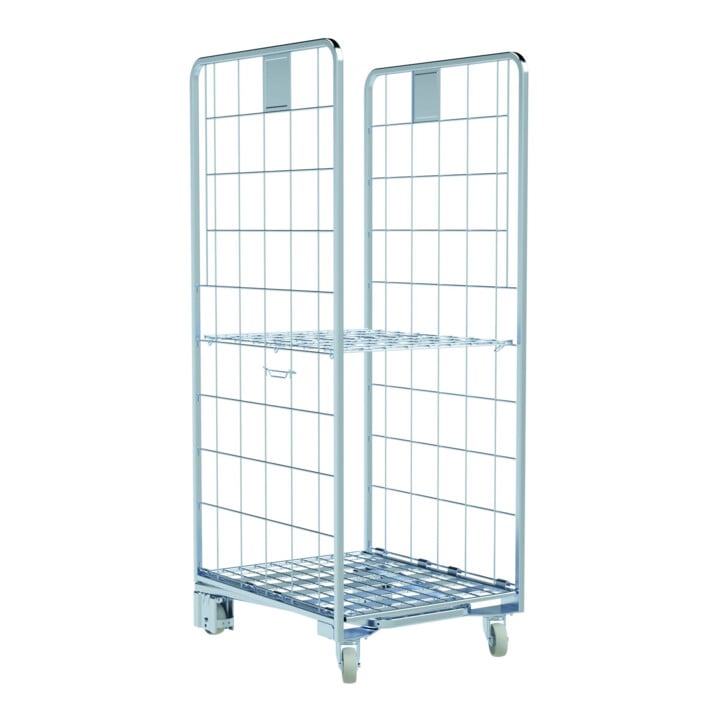 HMH nestainer® Behälter Ergo 1570 S light Bockrollengehäuse 667 x 800 mm 2-seitig Nesttiefe 180 mm
