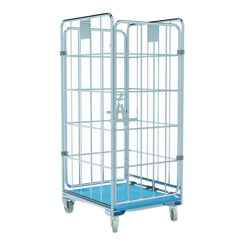 HMH nestainer® Ergo 1460 KU Behälter 700 x 800 mm Nesttiefe 280 mm galvanisch blau verzinkt