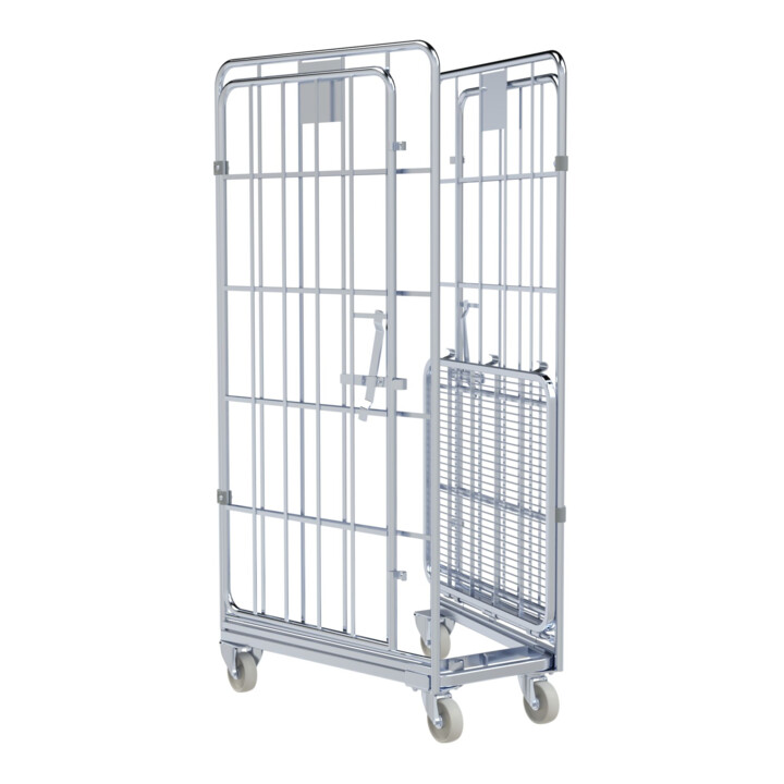 HMH nestainer® Metall 1460 ME 700 x 800 mm 4-seitig schwenkbar Cr 3