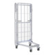 HMH nestainer® Metallbehälter 1450 ME 730 x 845 mm 3-seitig galvanisch blau verzinkt