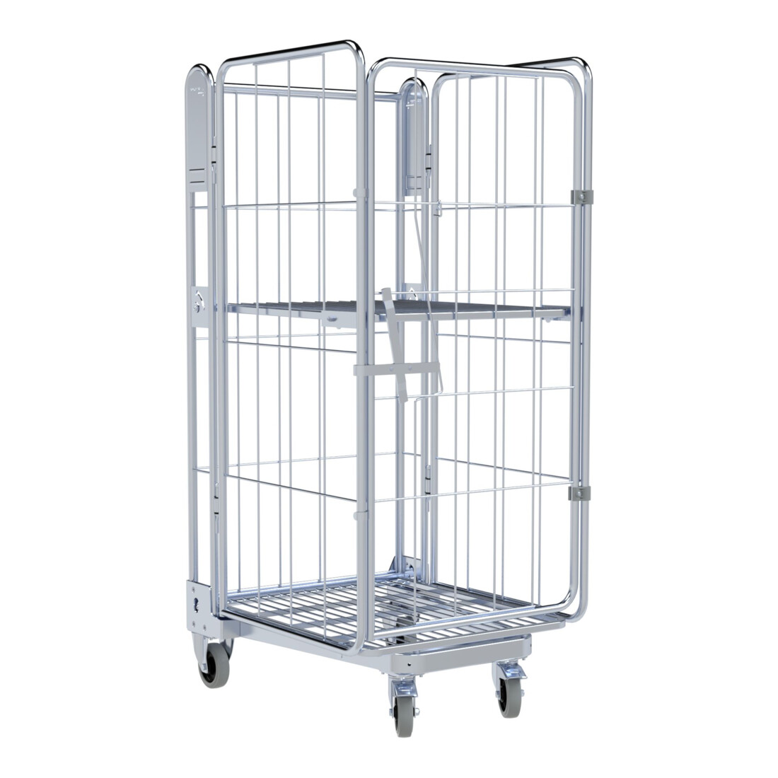 HMH nestainer® Metallgestell 1450 ME 730 x 845 mm 4-seitig inkl. ZWB Cr 3 NT 205 mm