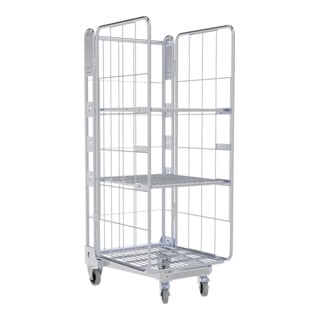 HMH nestainer® Metallgestell 1630 ME 730 x 845 mm 3-seitig 2 ZWB Cr 3 NT 195 mm