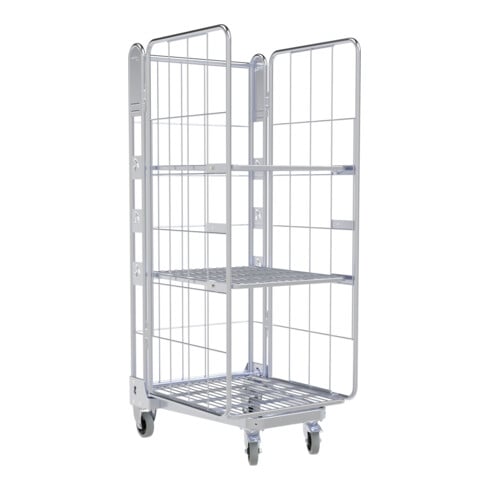 HMH nestainer® Metallgestell 1630 ME 730 x 845 mm 3-seitig 2 ZWB Cr 3 NT 195 mm