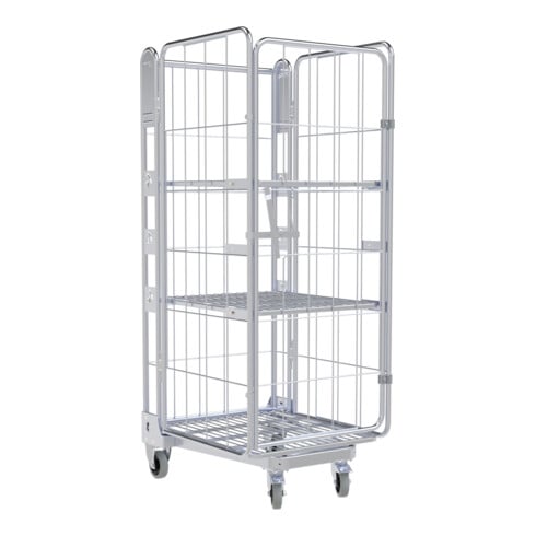 HMH nestainer® Metallgestell 1630 ME 730 x 845 mm 4-seitig 2 ZWB NT 205 mm Cr 3