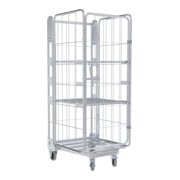 HMH nestainer® Metallgestell 1630 ME 730 x 845 mm 4-seitig 2 ZWB NT 205 mm Cr 3-1
