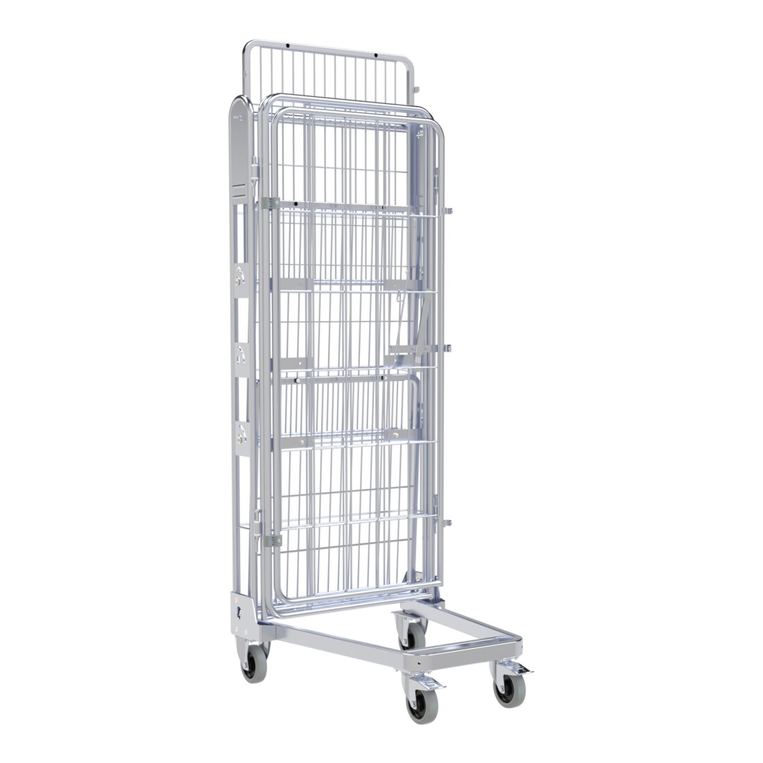 HMH nestainer® Metallgestell 1630 ME 730 x 845 mm 4-seitig 2 ZWB NT 205 mm Cr 3