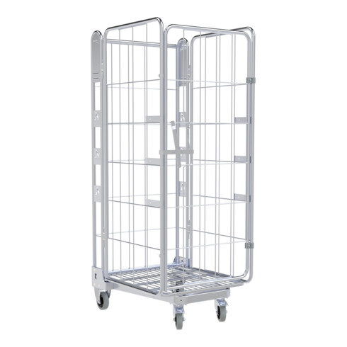 HMH nestainer® Metallgestell 1630 ME 730 x 845 mm galvanisch blau verzinkt