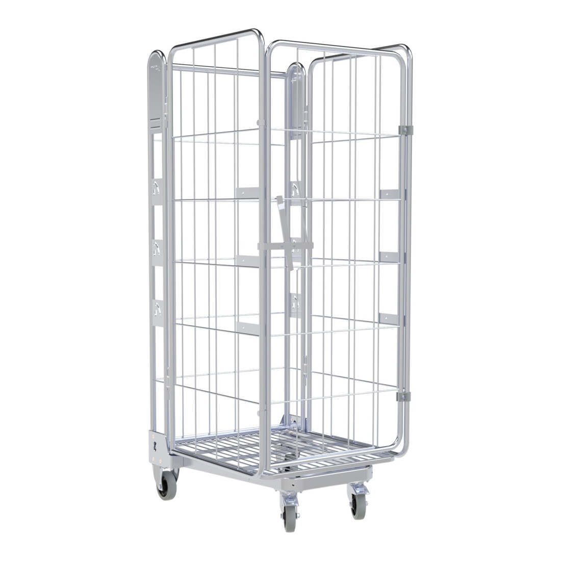 HMH nestainer® Metallgestell 1630 ME 730 x 845 mm galvanisch blau verzinkt