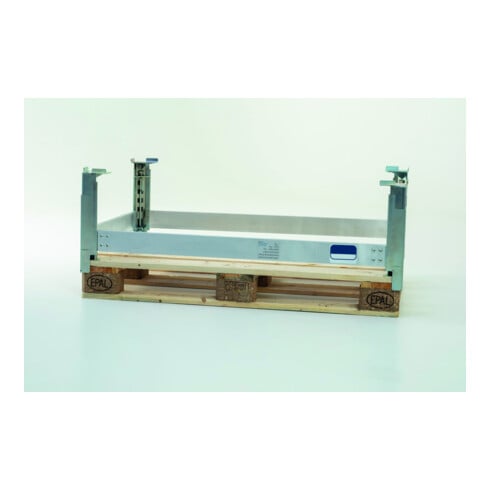 HMH Palett Stack Pro klappbar Eckträger teleskopierbar 1220 x 820 x 330-490mm