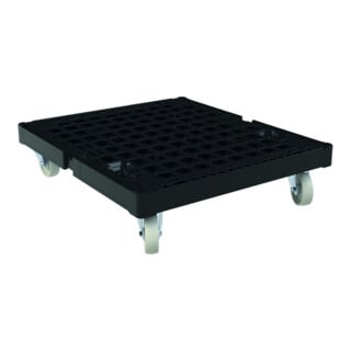 HMH Rollplatte BASIC KU RC schwarz 724 x 815 mm Ø 108 PP