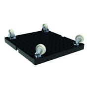 HMH Rollplatte BASIC KU RC schwarz 724 x 815 mm Ø 108 PP-3