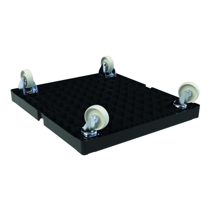 HMH Rollplatte BASIC KU RC schwarz 724 x 815 mm Ø 108 PP