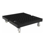 HMH Rollplatte KU 724 x 815 mm schwarz ø 108 PP Polypropylen-1