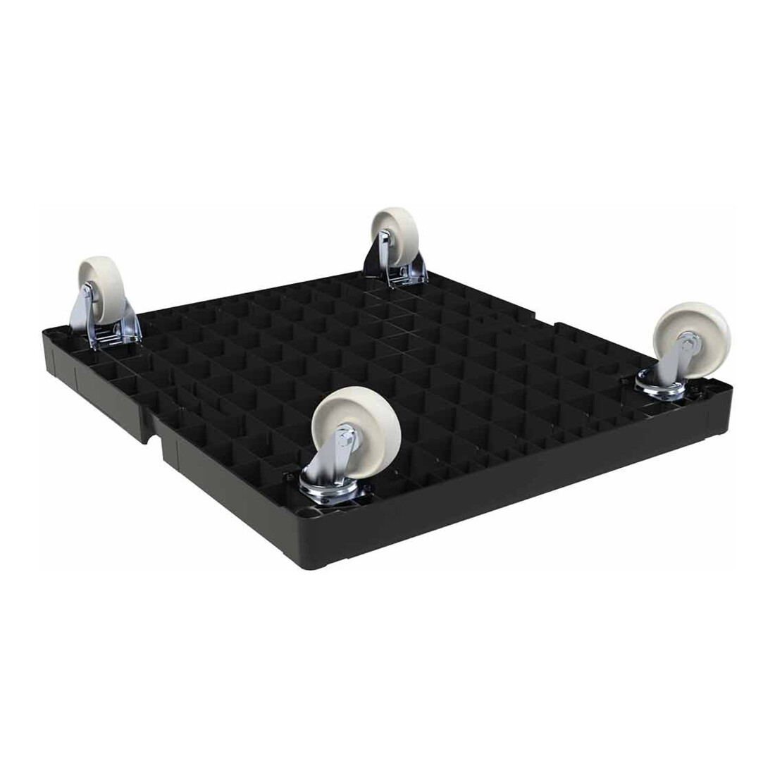 HMH Rollplatte KU 724 x 815 mm schwarz ø 108 PP Polypropylen