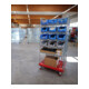 HMH Rollregal 1600 KU blau 815 x 724 mm 3-seitig 20° Neigung 3 ZWB einlegbar