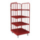 HMH rolltainer® 1450 KU 724 x 815 mm 3-seitig rot