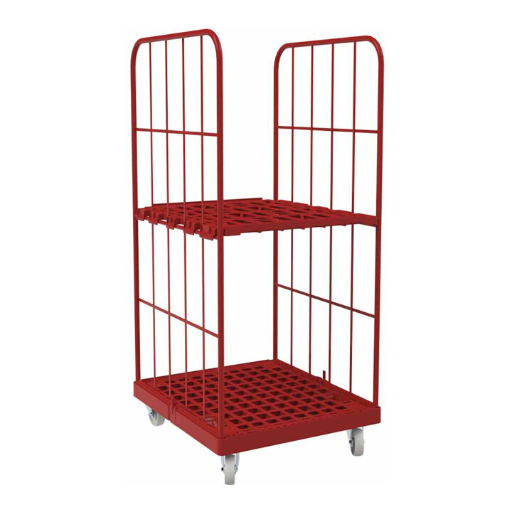 HMH rolltainer® 1450 KU 724 x 815 mm rot 2-seitig