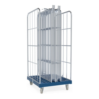 HMH rolltainer® 1450 Stecksystem 724 x 815 mm 2-seitig blau