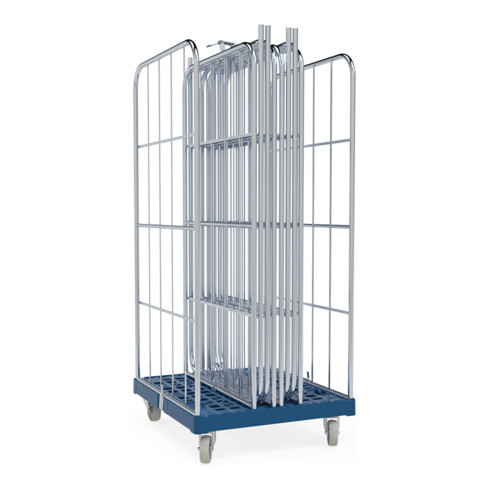 HMH rolltainer® 1450 Stecksystem 724 x 815 mm 2-seitig blau