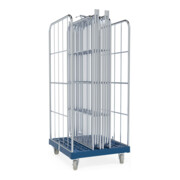 HMH rolltainer® 1450 Stecksystem 724 x 815 mm 2-seitig blau-1