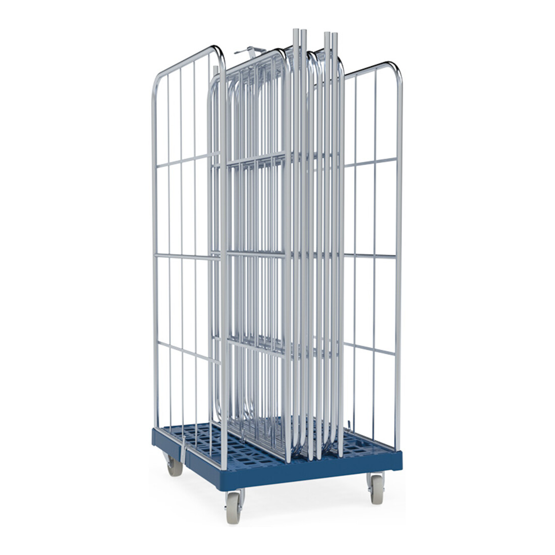 HMH rolltainer® 1450 Stecksystem 724 x 815 mm 2-seitig blau