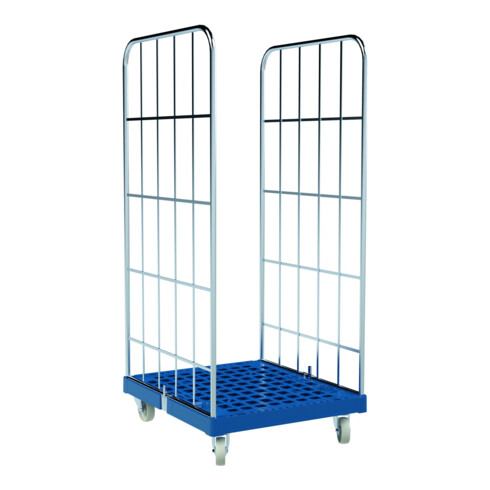 HMH rolltainer® 1460 KU blau 724 x 815 mm 2-seitig Cr 3