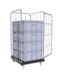 HMH rolltainer® BASIC 724 x 815 mm 4-seitig ø 20 mm Cr 3 blau verzinkt