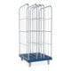 HMH rolltainer® Rollplatte 1350 Stecksystem blau 724 x 815 mm 2-seitig