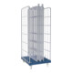 HMH rolltainer® Rollplatte 1650 mit Stecksystem blau 724 x 815 mm 2-seitig
