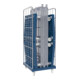 HMH rolltainer® Rollplatte 1650 mit Stecksystem blau 724 x 815 mm 2-seitig
