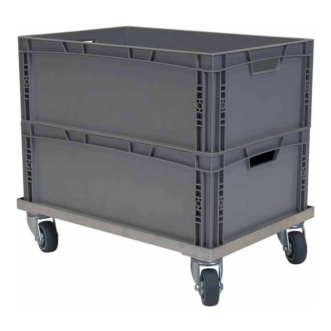 HMH Rollwagen rolldolly® ALU 420 x 618 mm ø 80 TPE