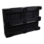HMH Schwerlastpalette geschlossen Euromaß 3 Kufen schwarz recycelt 1.250 kg Traglast-3