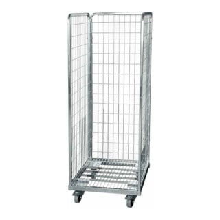 HMH Stahlrollbehälter 1490 600 x 600 mm 3-seitig Cr 3